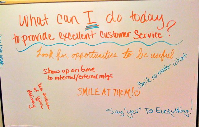 What makes excellent customer service?