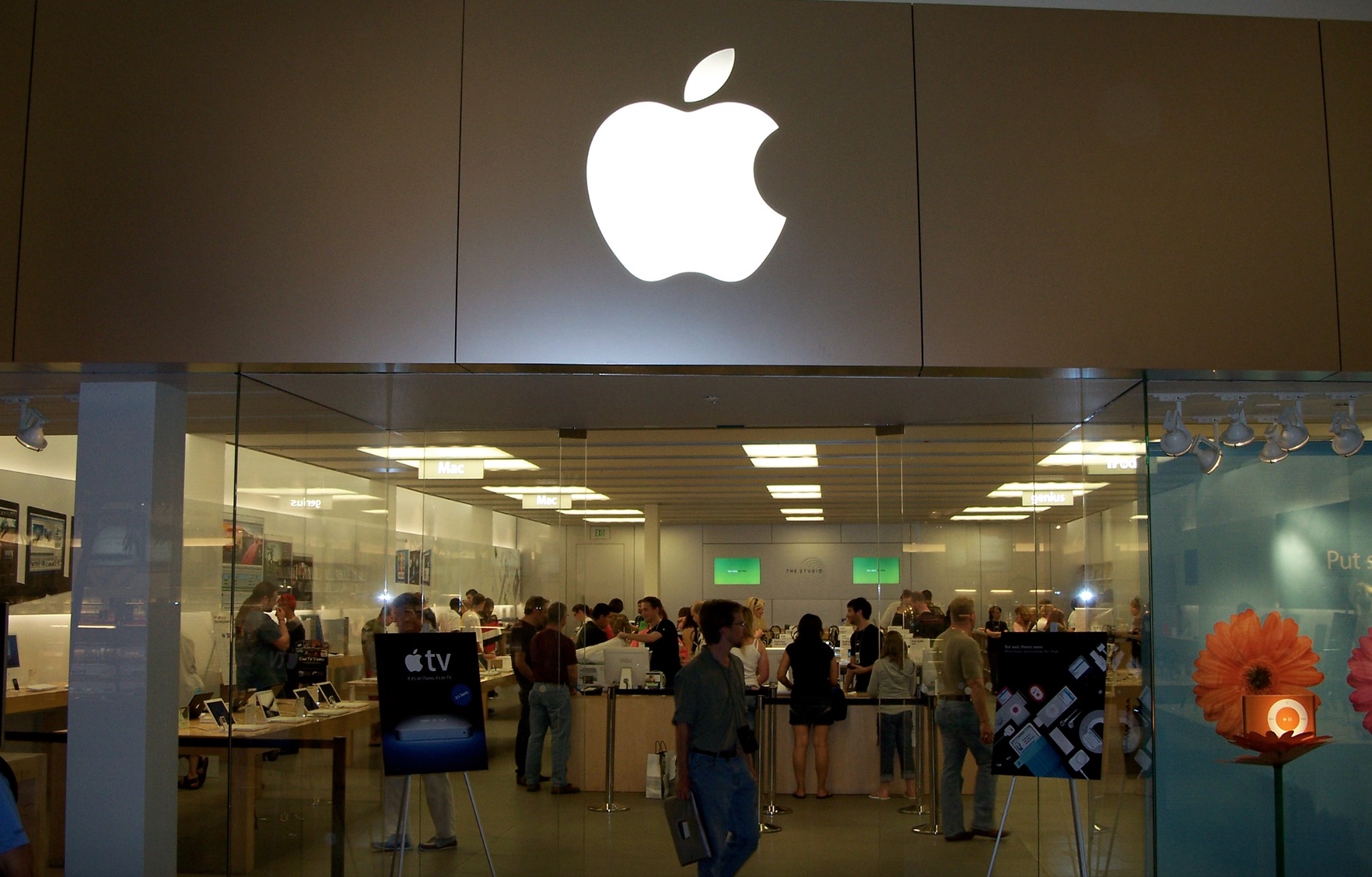 An Apple Store in Orlando, Florida. Photo by J. Jeff Kober.